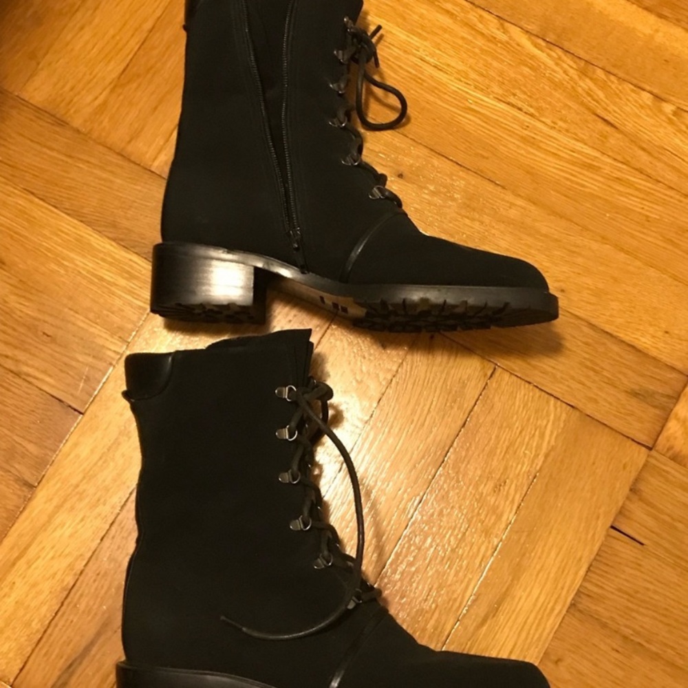 Stuart Weizman weatherproof boots